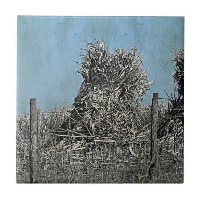 The Corn Harvest Tile (Front)