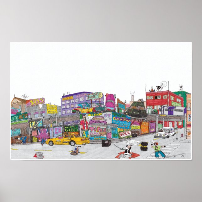 The Corner of Tree & Wayne Poster (Front)