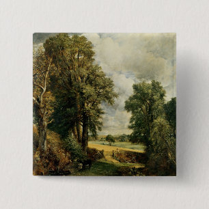 The Cornfield, 1826 15 Cm Square Badge