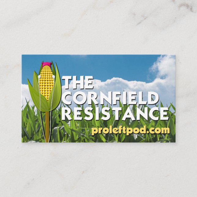 The Cornfield Resistance - Website Cards (Front)