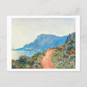 The Corniche Landscape by Claude Monet Postcard