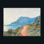 The Corniche near Monaco by Claude Monet Postcard<br><div class="desc">The Corniche near Monaco
by Claude Monet</div>