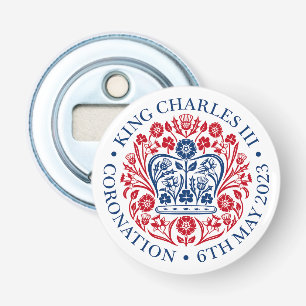 The Coronation Emblem of King Charles 2023 Bottle Opener