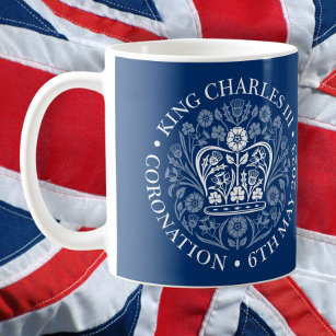 The Coronation Emblem of King Charles 2023 Coffee Mug