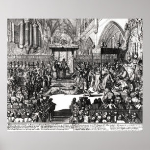 The Coronation of King George I Poster
