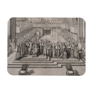 The Coronation of King James II (1633-1701) and hi Magnet