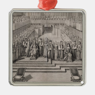 The Coronation of King James II (1633-1701) and hi Metal Tree Decoration