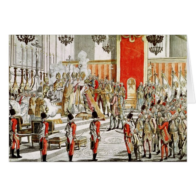 The Coronation of Leopold II  at Bratislava (Front Horizontal)