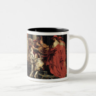 The Coronation of Marie de Medici  at St. Two-Tone Coffee Mug
