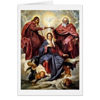 The Coronation Of Mary By Diego Velazquez