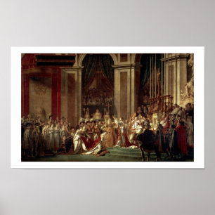 The Coronation of Napoleon, (1806) Poster