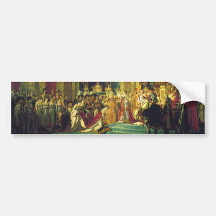 The Coronation of Napoleon by Jacques Louis David Bumper Sticker
