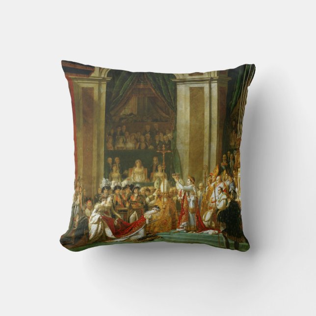 The Coronation of Napoleon, Jacques-Louis David Cushion (Front)