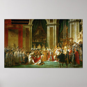 The Coronation of Napoleon, Jacques-Louis David Poster