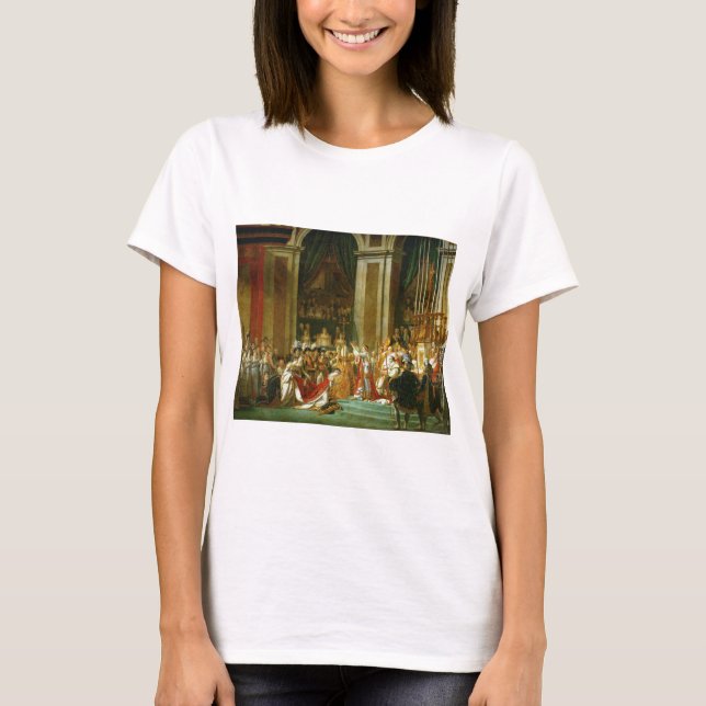 The Coronation of Napoleon, Jacques-Louis David T-Shirt (Front)