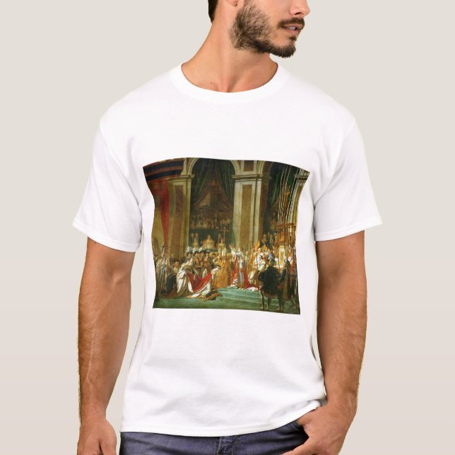 The Coronation of Napoleon, Jacques-Louis David T-Shirt (Front)
