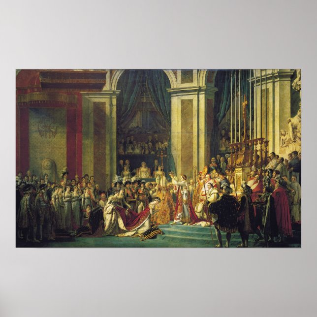 The Coronation of Napoleon Poster (Front)