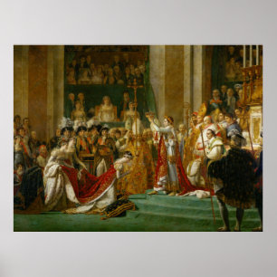 The Coronation of Napoleon Poster