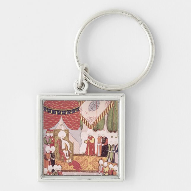 The Coronation of Sultan Selim I Key Ring (Front)