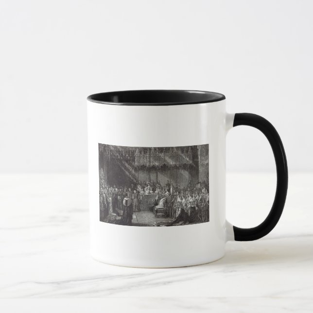 The Coronation of the Queen Mug (Right)