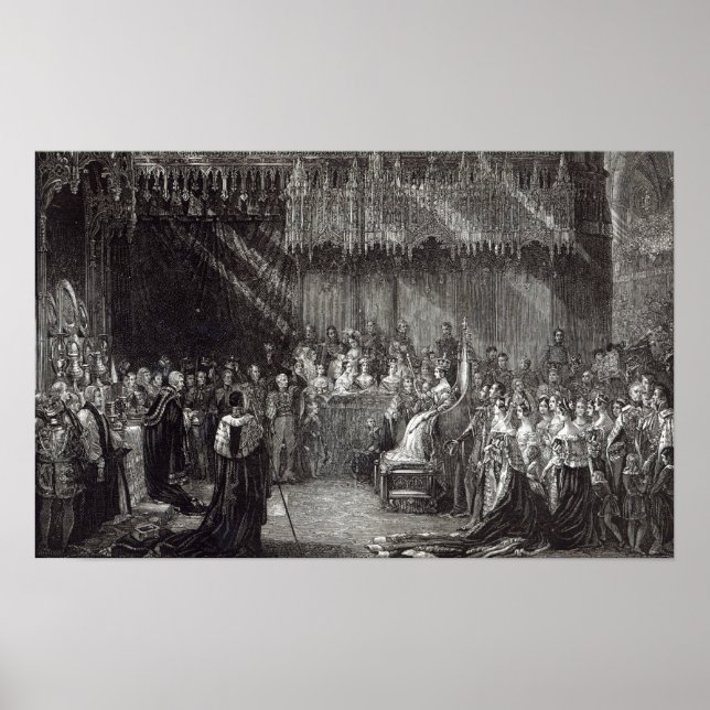 The Coronation of the Queen Poster (Front)