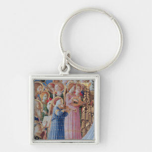 The Coronation of the virgin Key Ring