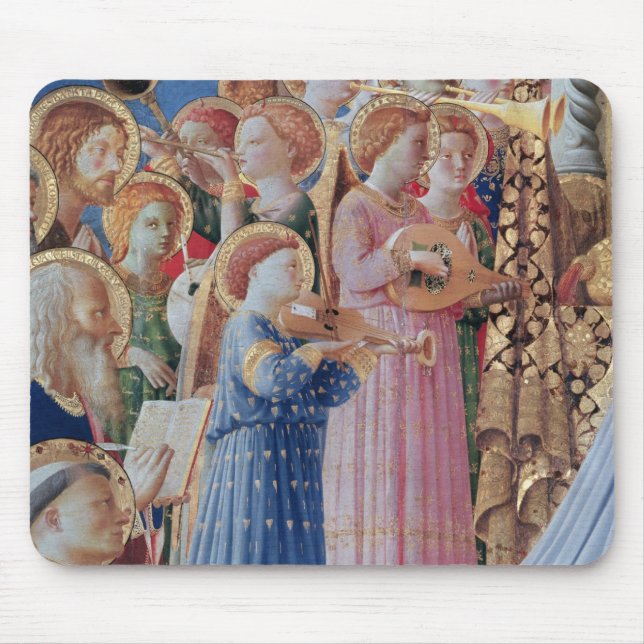 The Coronation of the virgin Mouse Mat (Front)