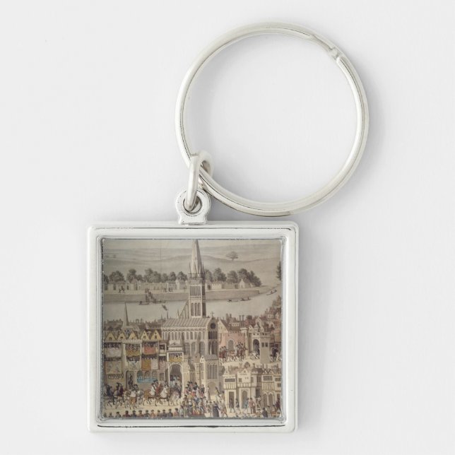 The Coronation Procession of King Edward VI Key Ring (Front)