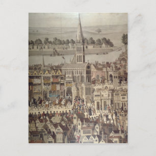 The Coronation Procession of King Edward VI Postcard