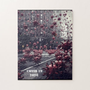 THE CORONAVIRUS 19 2020 JIGSAW PUZZLE