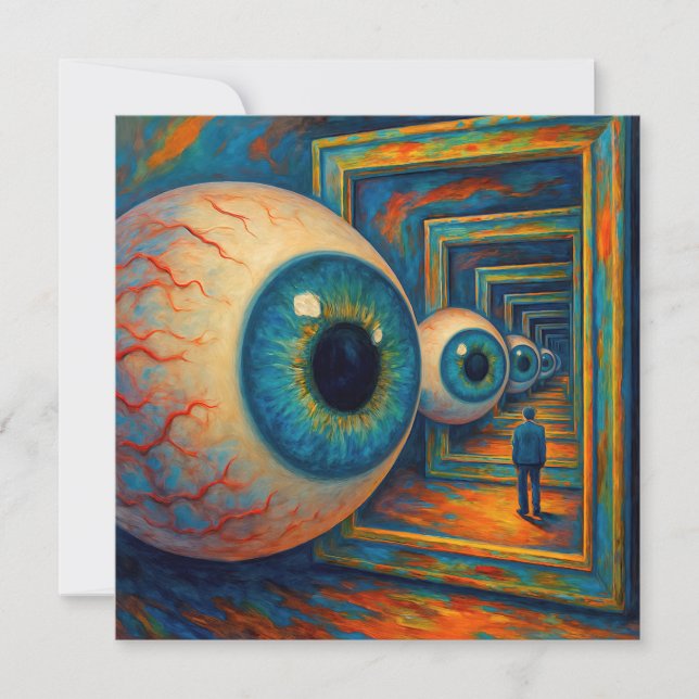 “The Corridor of Seeing” - A Surreal Portrait (Front)