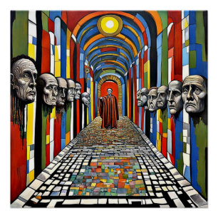 The Corridor of the Unhappy Poster