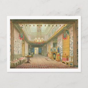 The Corridor or Long Gallery in its Final Phase, f Postcard