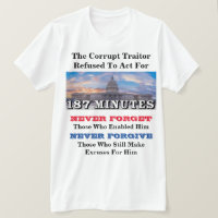 The Corrupt Traitor Refused To Act For 187 MINUTES