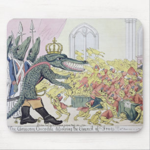 The Corsican Crocodile Mouse Mat