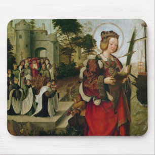 The Cortege of the Relics of St. Auta Mouse Mat