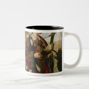The Cortege of the Relics of St. Auta Two-Tone Coffee Mug