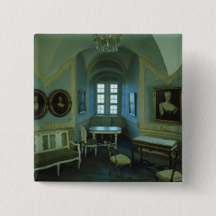 The Cosel Room, Burg Stolpen, c.1100 15 Cm Square Badge