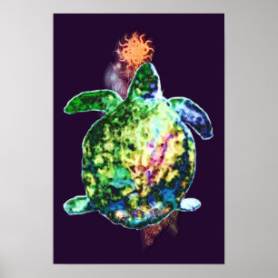 The Cosmic Color Bringer Poster