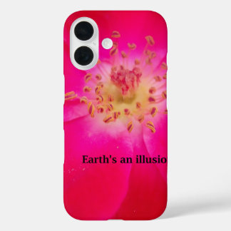 The Cosmic Rose: Nature's Deception iPhone 16 Case
