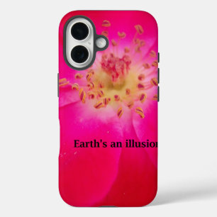 The Cosmic Rose: Nature's Deception iPhone 16 Case