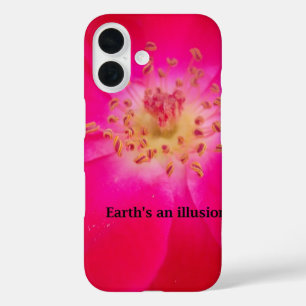 The Cosmic Rose: Nature's Deception iPhone 16 Case