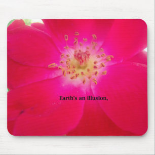 The Cosmic Rose: Nature's Deception Design Mouse Mat