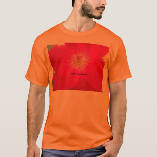 The Cosmic Rose: Nature's Deception Design T-Shirt