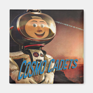 The Cosmo Show "Cosmo Cadets" 2" Square Magnet