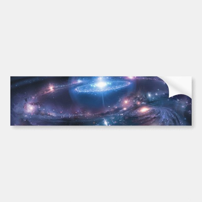 The Cosmos Bumper Sticker (Front)