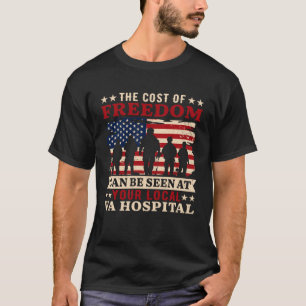 The Cost Of Freedom Can Be Seen T-Shirt