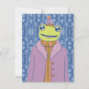 The Cosy Frog Postcard