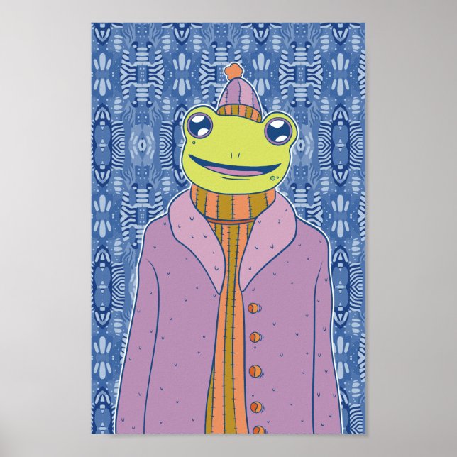 The Cosy Frog Poster (Front)