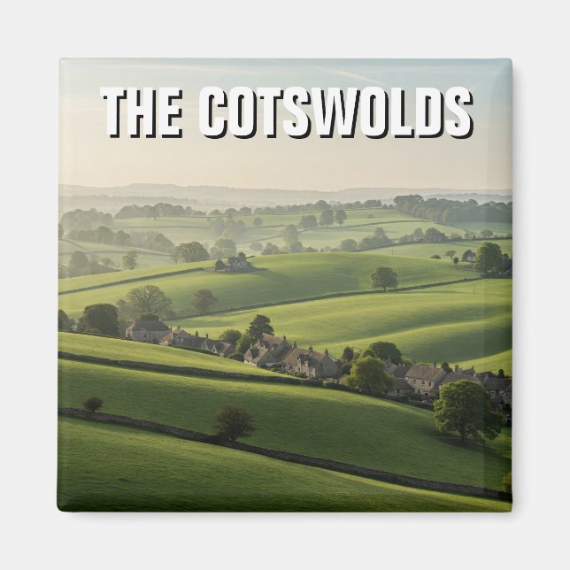 The Cotswolds England Travel Magnet (Front)